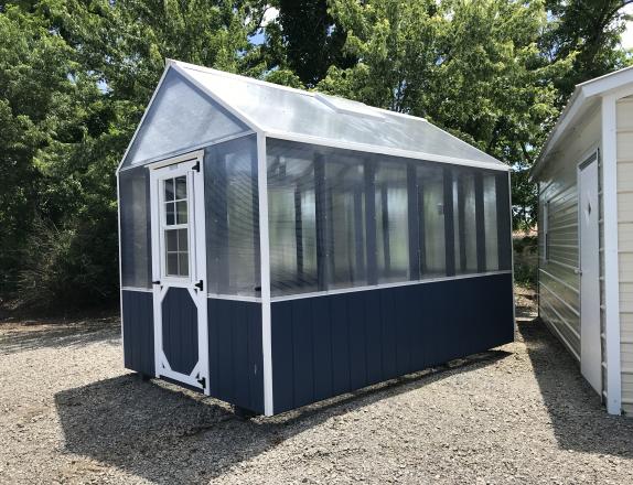 8x12 Greenhouse with Heater and Vent