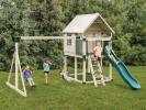 VINYL  SWINGSET AT PINE CREEK STRUCTURES IN YORK,PA.