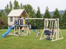 VINYL  SWINGSET AT PINE CREEK STRUCTURES IN YORK,PA.